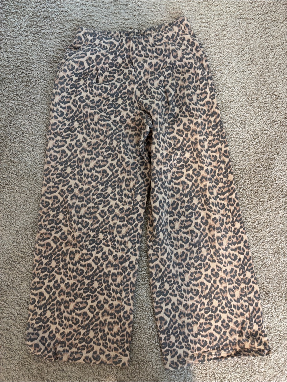aerie Leopard-Pattern Cozy Lounge Pants